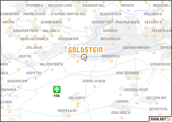 map of Goldstein