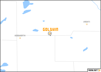 map of Goldwin