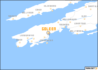 map of Goleen