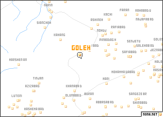 map of Goleh