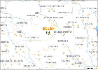 map of Goleh