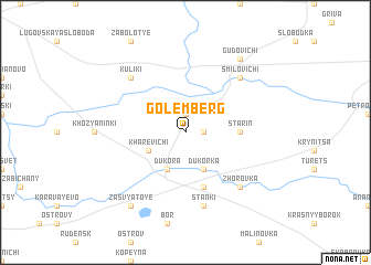 map of Golemberg