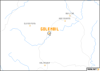 map of Golembil