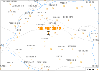 map of Golem Gaber