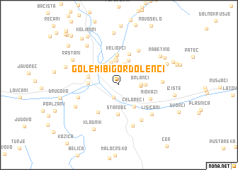 map of (( Golemi Bigor Dolenci ))