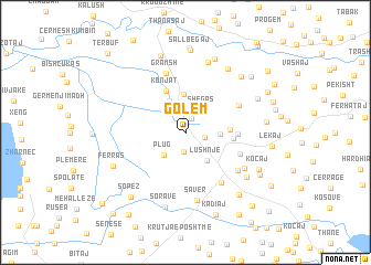 map of Golem