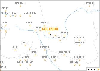 map of Golesha