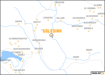 map of Gol-e Sīāh