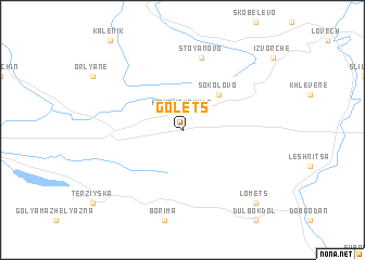 map of Golets