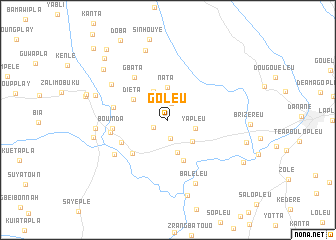 map of Goleu