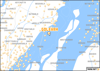 map of Golewāh