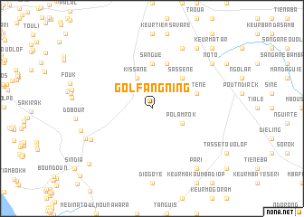 map of Golfangning