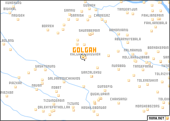 map of Gol Gāh