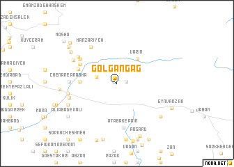 map of Gol Gangag