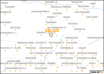 map of Golgīn