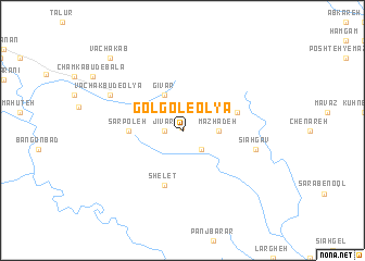 map of Gol Gol-e ‘Olyā