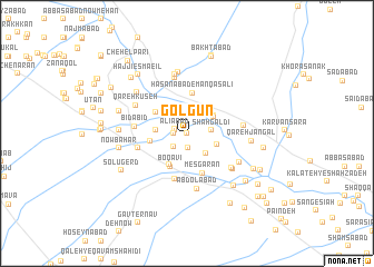 map of Golgūn
