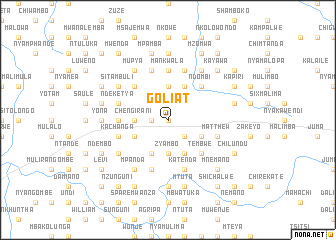 map of Goliat