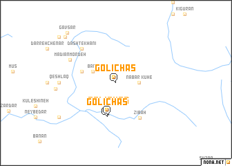 map of Golī Chās