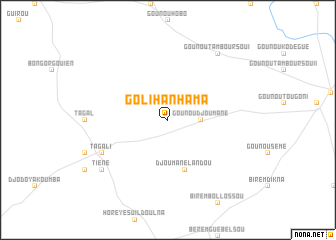 map of Goli Han Hama