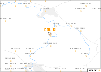 map of Goliki