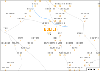 map of Golili