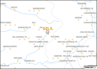 map of Golīl