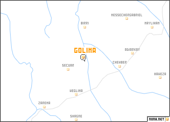 map of Golīma