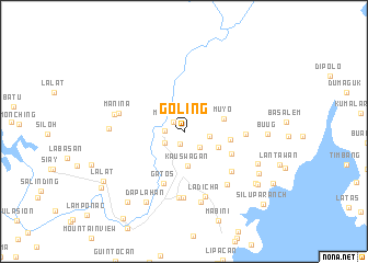 map of Goling
