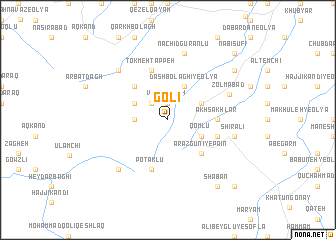 map of Golī
