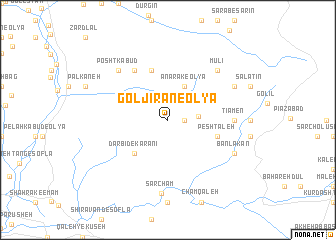 map of Gol Jīrān-e ‘Olyā