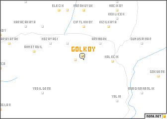 map of Gölköy