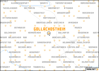 map of Gollachostheim
