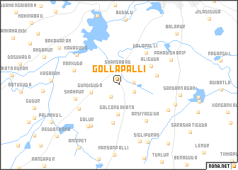 map of Gollapalli