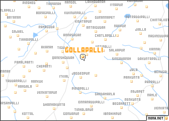 map of Gollapalli