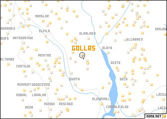 map of Gollas