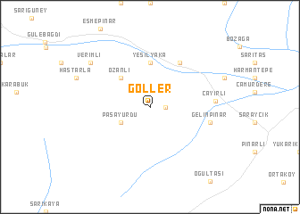 map of Göller