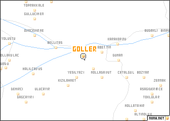 map of Göller