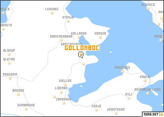map of Gollomboç