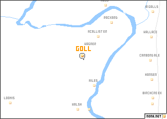 map of Goll