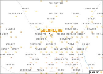 map of Golmallab