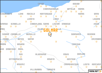 map of Golmar