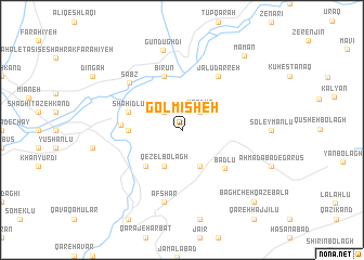 map of Gol Mīsheh