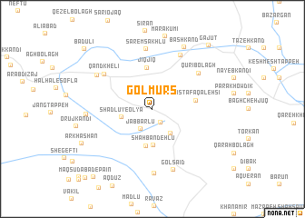 map of Gol Mūrs