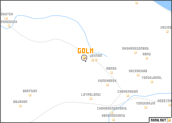 map of Golm