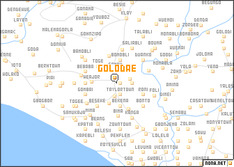 map of Golodae