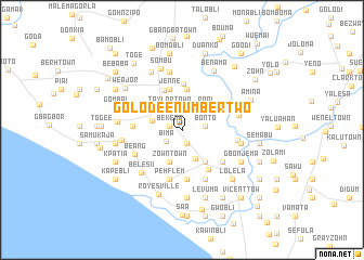 map of Golodee Number Two