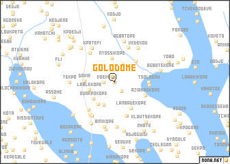 map of Golodomé