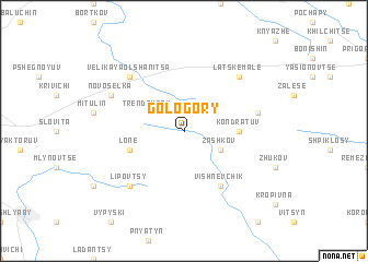 map of Gologory