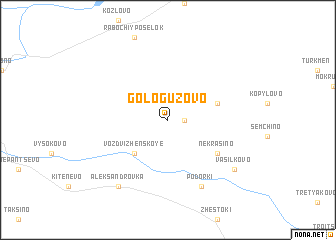 map of Gologuzovo